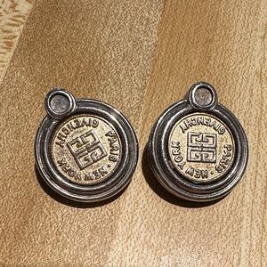 Givenchy Metallic Clip-On Earrings